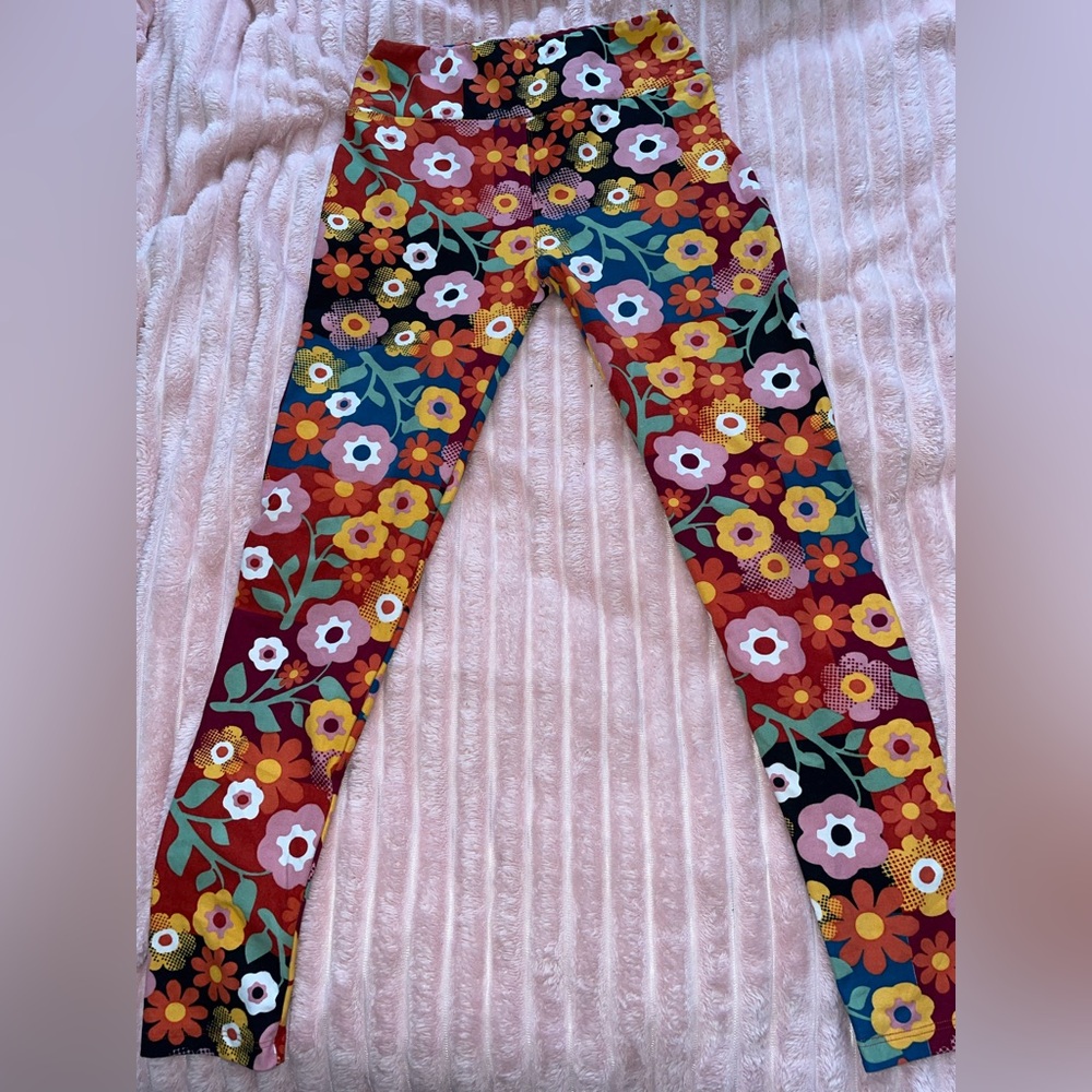 LuLaRoe Multicolor Floral Leggings
